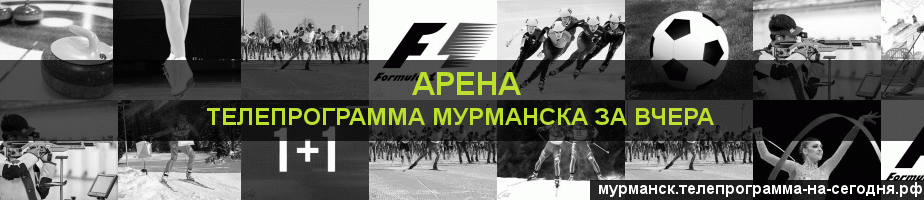 Телепрограмма за вчера канала Арена, Мурманск