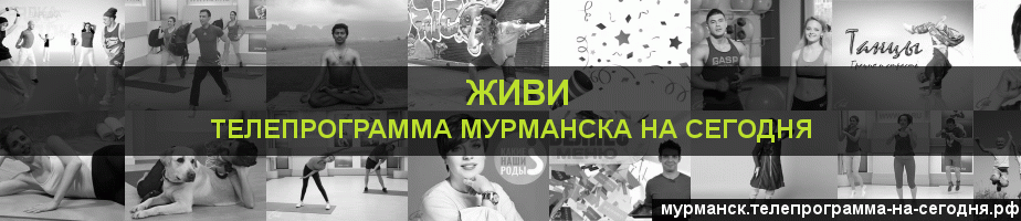 Телепрограмма на сегодня канала Живи, Мурманск